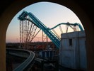 Een kijkje op Atlantica vanuit het monorail station.