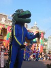 Deze krokodil heeft wel wat weg van een draak.