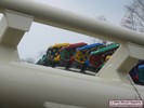 De laatste heuvel, en dan volgen de geruisloze magnetische remmen.