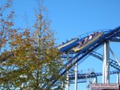 Omhoog en weer naar beneden bij de tweede heuvel.