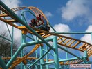 Xtreme is een erg compacte coaster, en dat maakt hem des te enger.